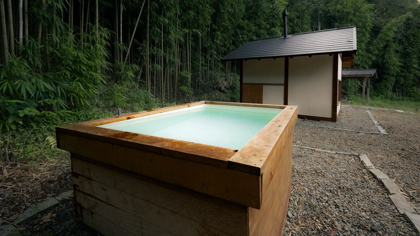 水風呂 at Fukuwatari Tei